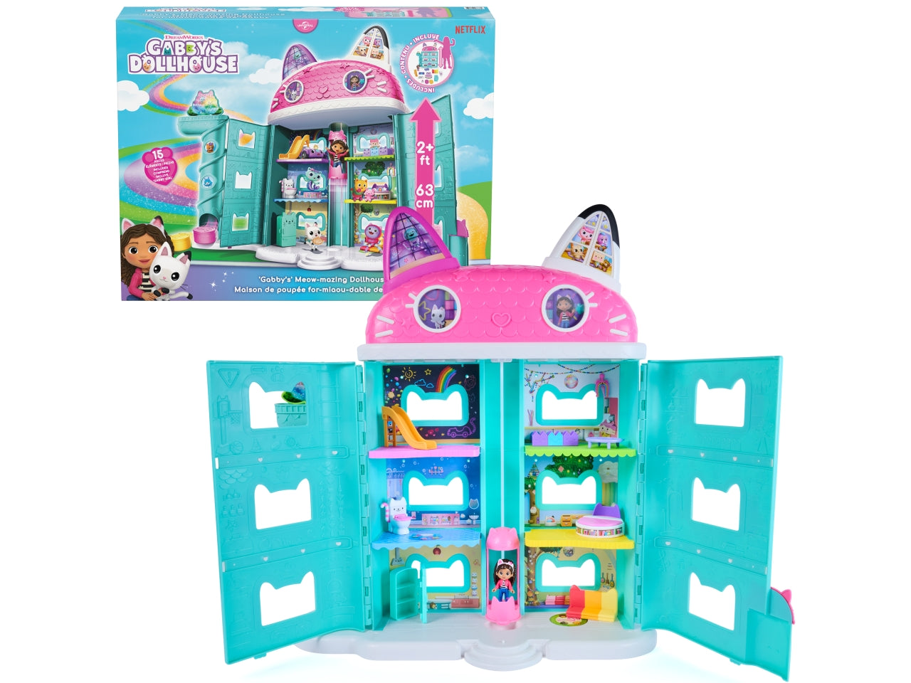 Gabby's dollhouse la casa bambole