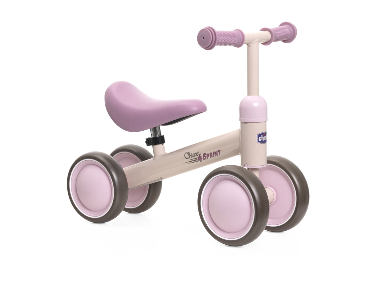 Gioco cavalcabile bici 4 rosa
