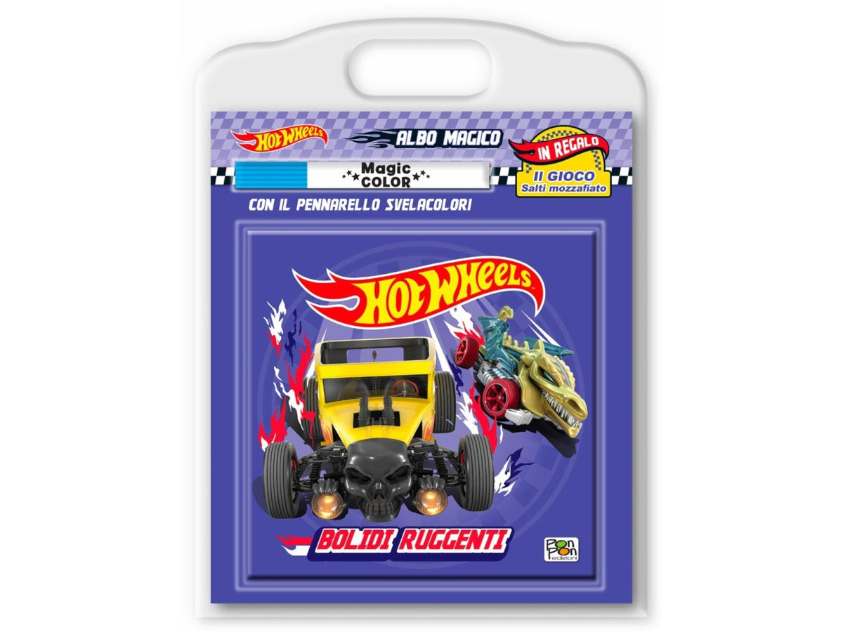 Hot wheels albo magico bolidi ruggenti