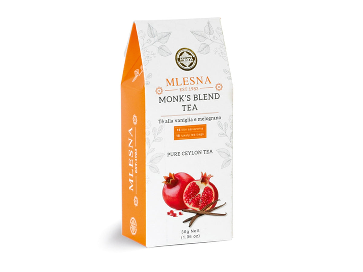Te' monk's blend vaniglia/melograno 2gr confezione 15 filtri