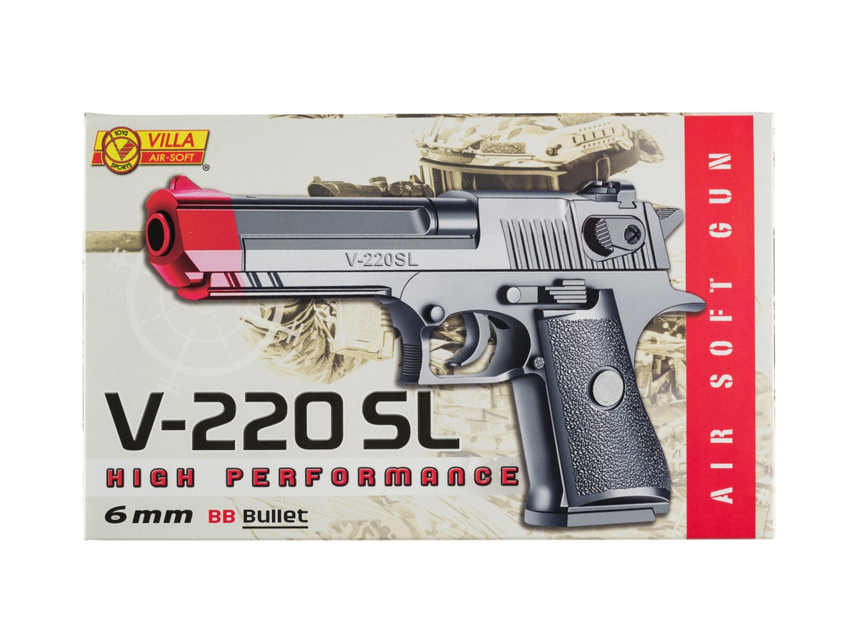 Pistola v-220sl air soft calibro 6mm