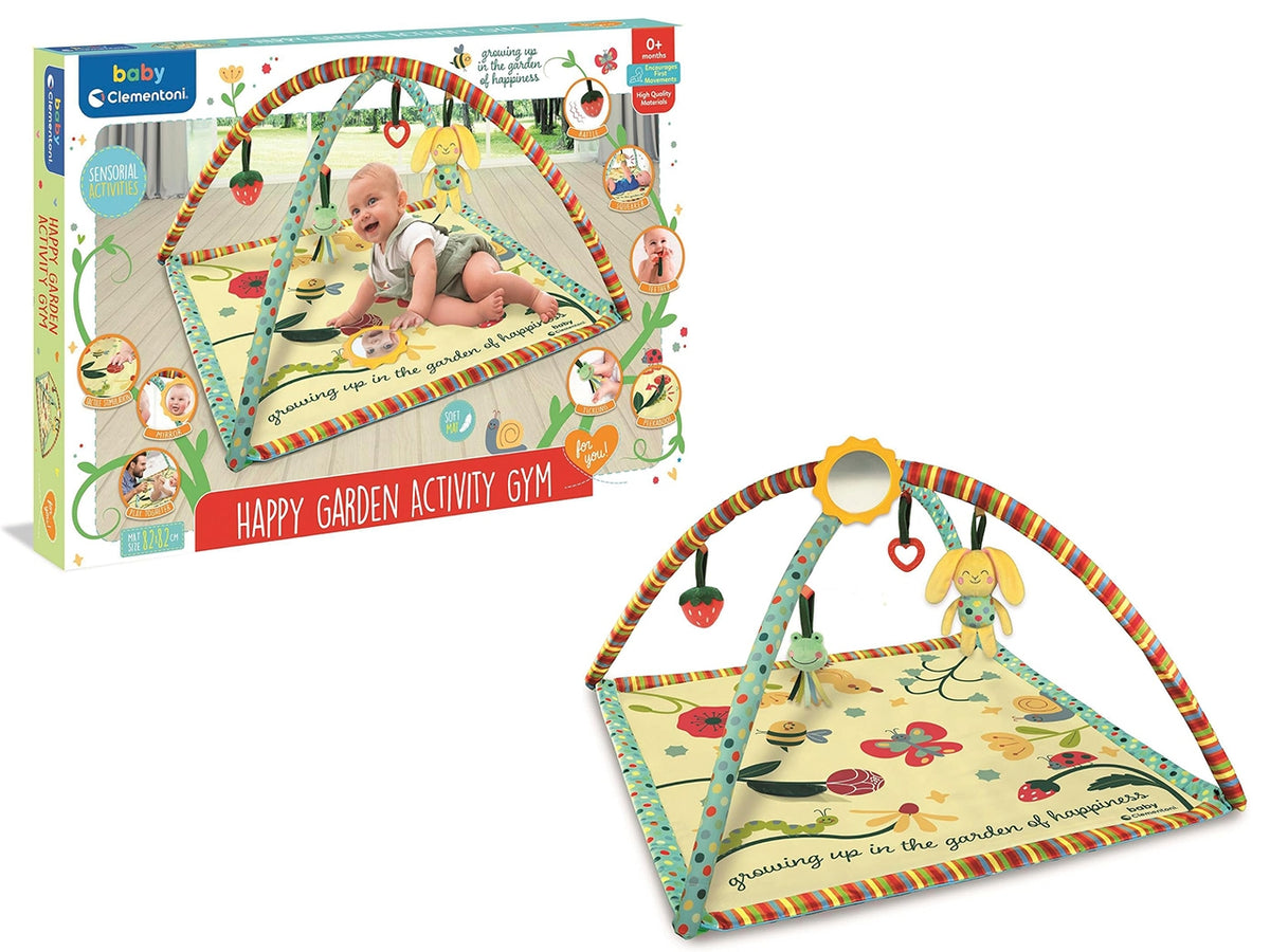 Baby clementoni tappetino palestrina garden of happiness play gym