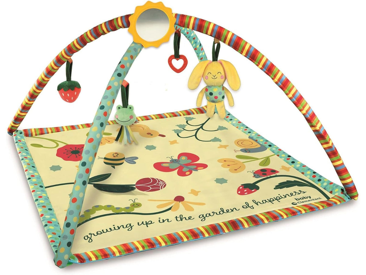Baby clementoni tappetino palestrina garden of happiness play gym