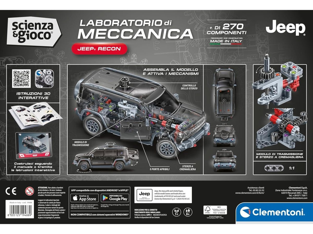 Laboratorio di meccanica jeep recon