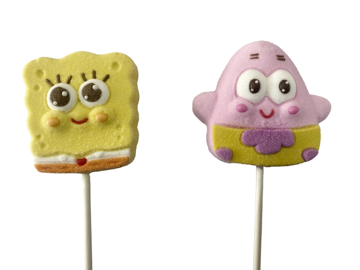 Spongebob lecca lecca marshmallow 30g