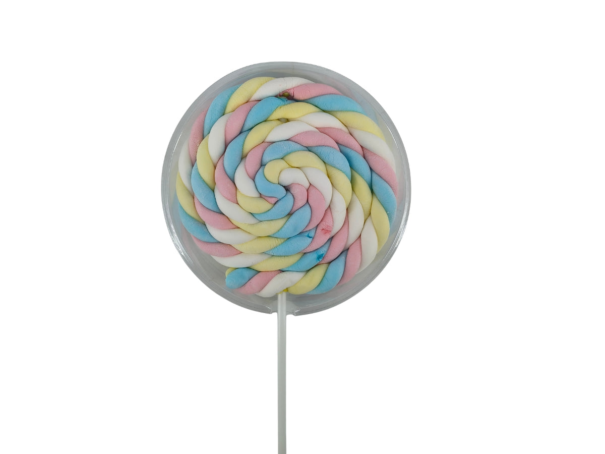 Lecca lecca roller marshmallow 60gr multicolor