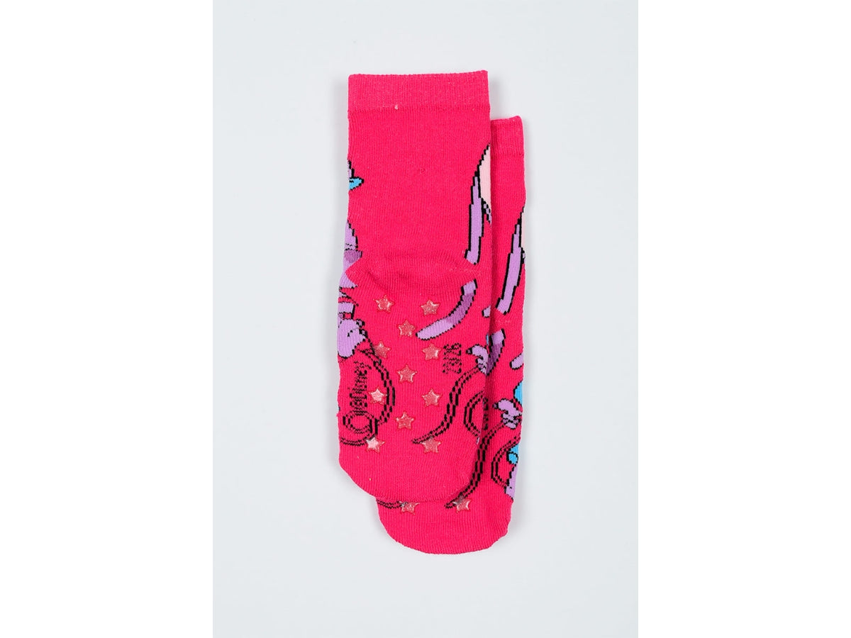 Lilo e Stitch calzini spugna antiscivolo 31/34 rosa