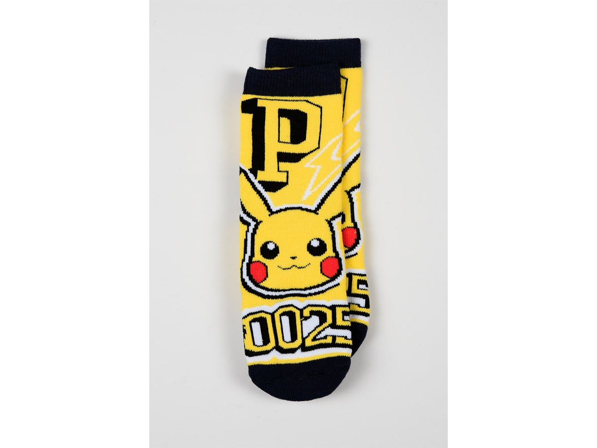 Pokemon calzini spugna antiscivolo 31/34 giallo