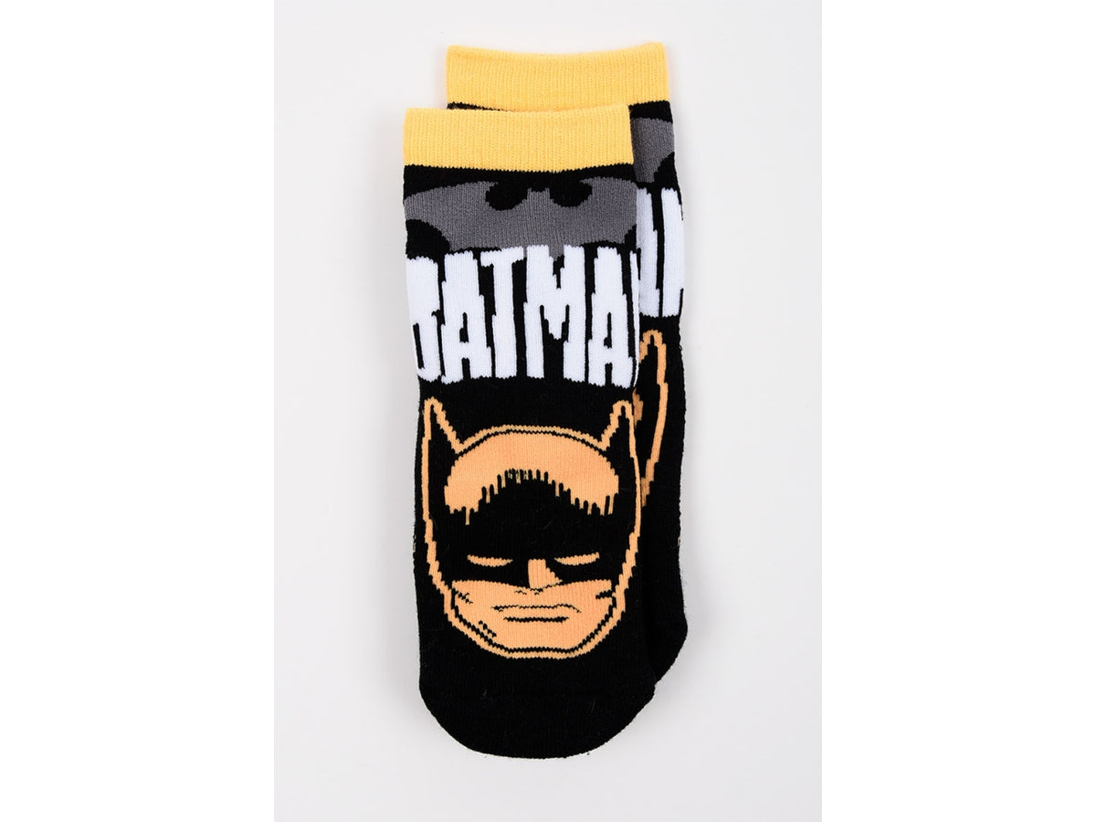 Batman calzini spugna antiscivolo 23/26 nero