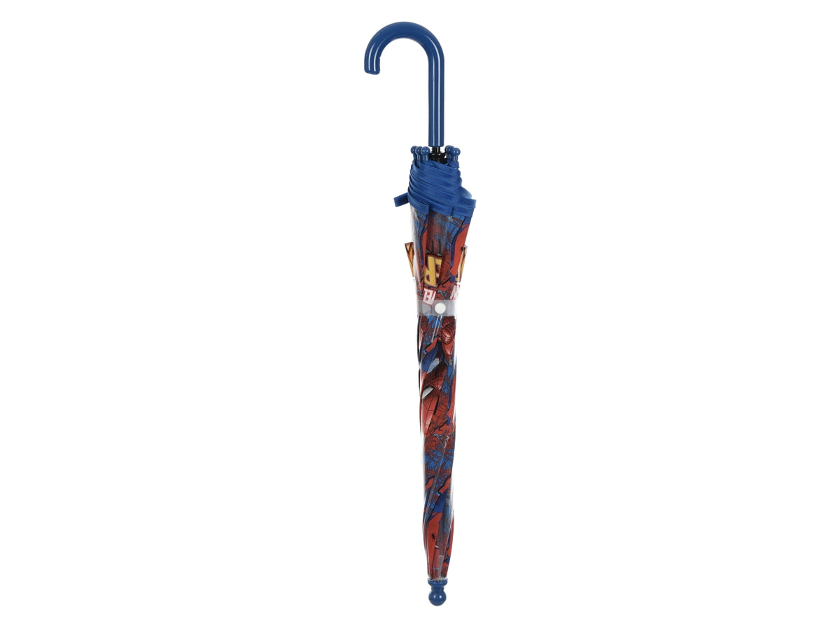 Spiderman ombrello blu