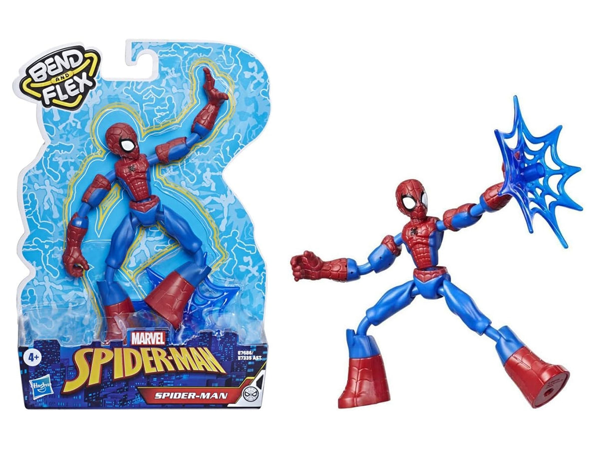 Spiderman bend and flex assortiti