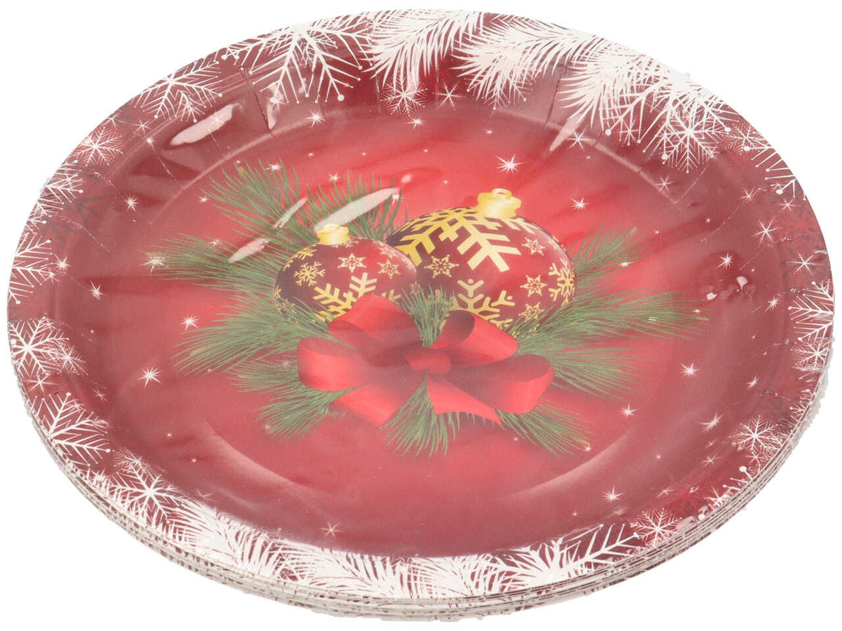 Piatti dessert 10 pezzi magic christmas