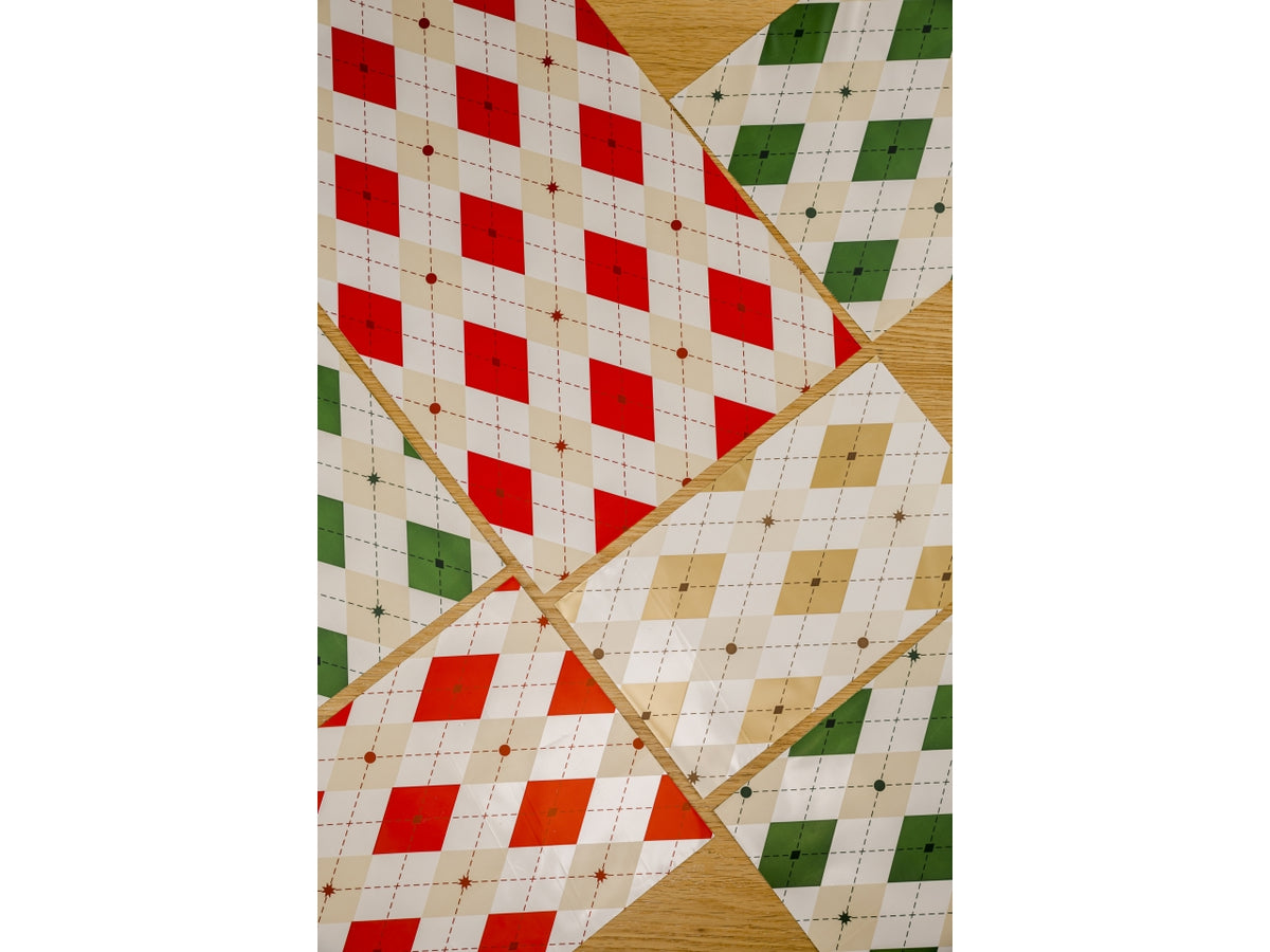 Buste tartan 15x25cm confezione da 50 pezzi assortite