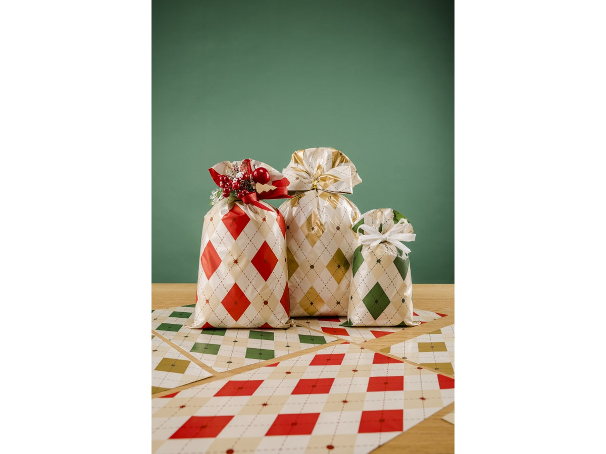 Buste tartan 20x35cm confezione da 50 pezzi assortite