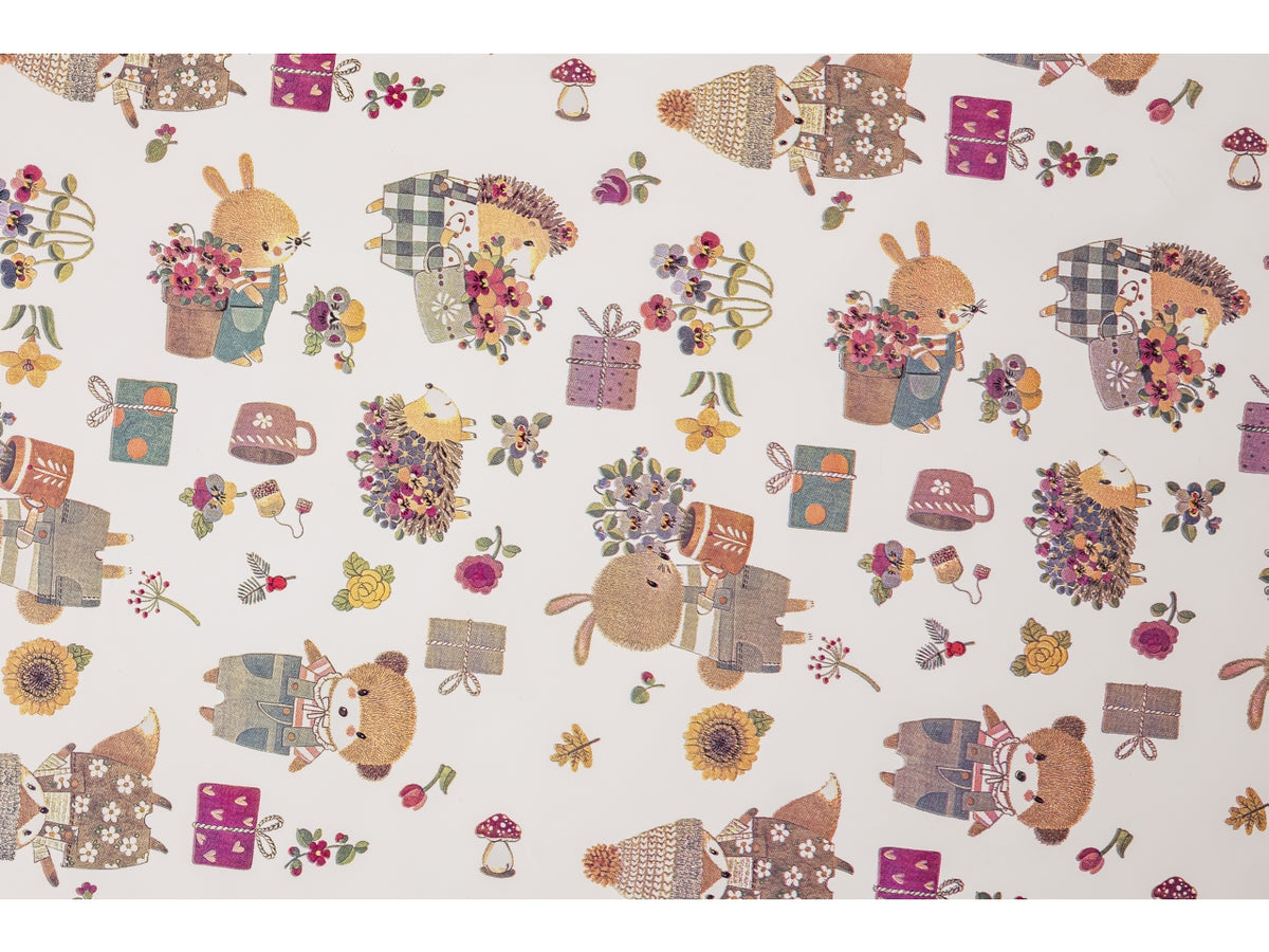 Buste doudou 20x35cm in 3 tipi confezione da 50 pezzi assortite