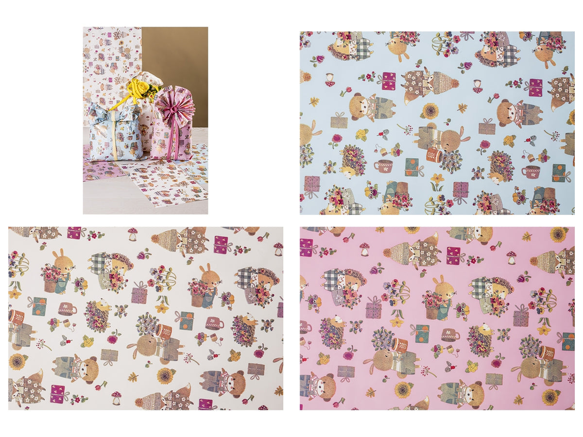 Buste doudou 40x60cm confezione da 25 pezzi assortite