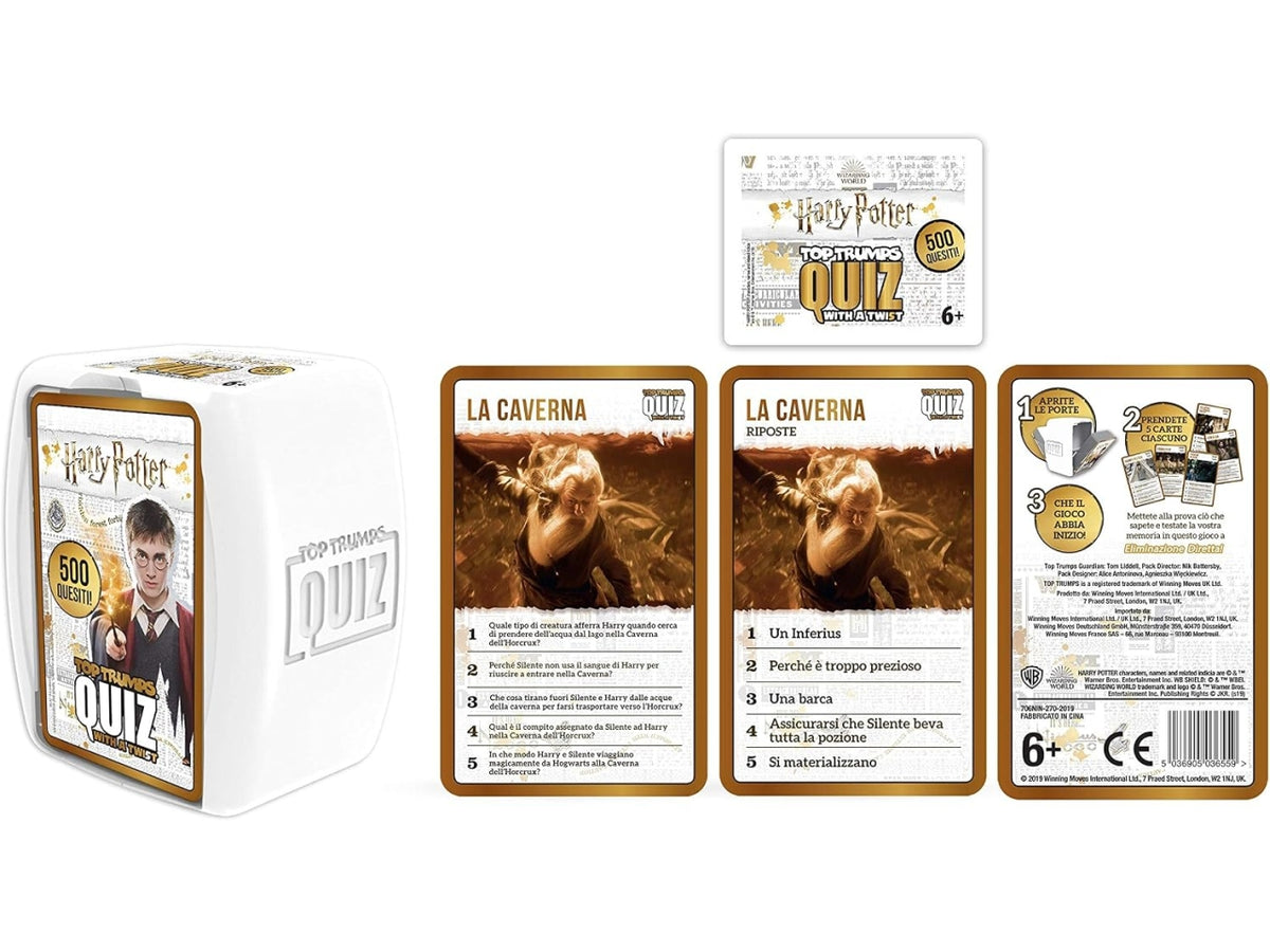 Harry Potter top trumps quiz