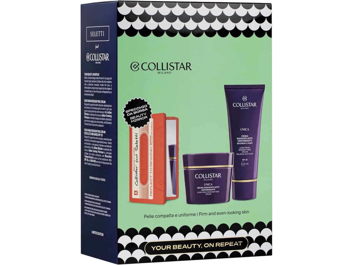 Collistar cofanetto unica crema ridensificante uniformante 50ml
