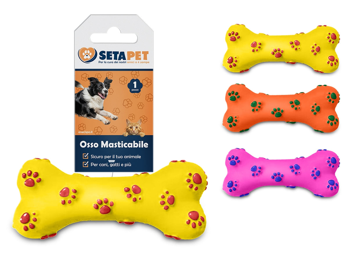 Osso masticabile per cani in pvc
