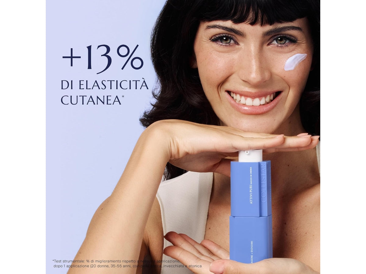 Collistar attivi puri gocce in crema collagene + esosomi 30ml