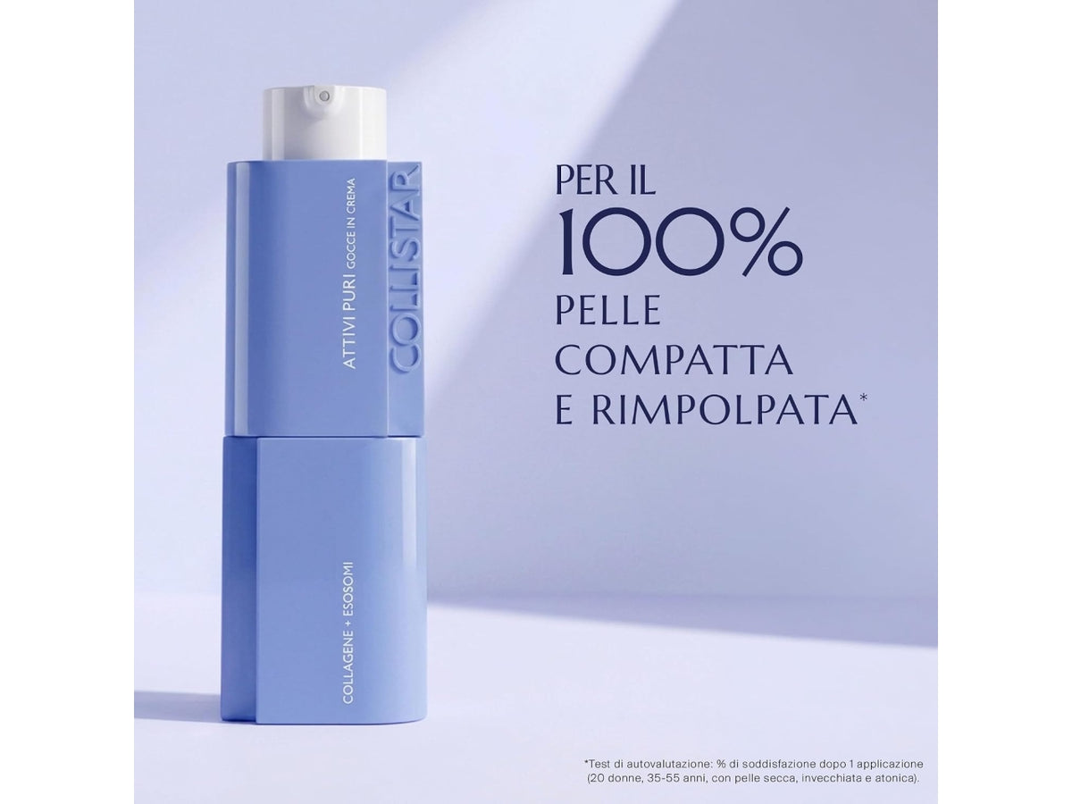 Collistar attivi puri gocce in crema collagene + esosomi 30ml