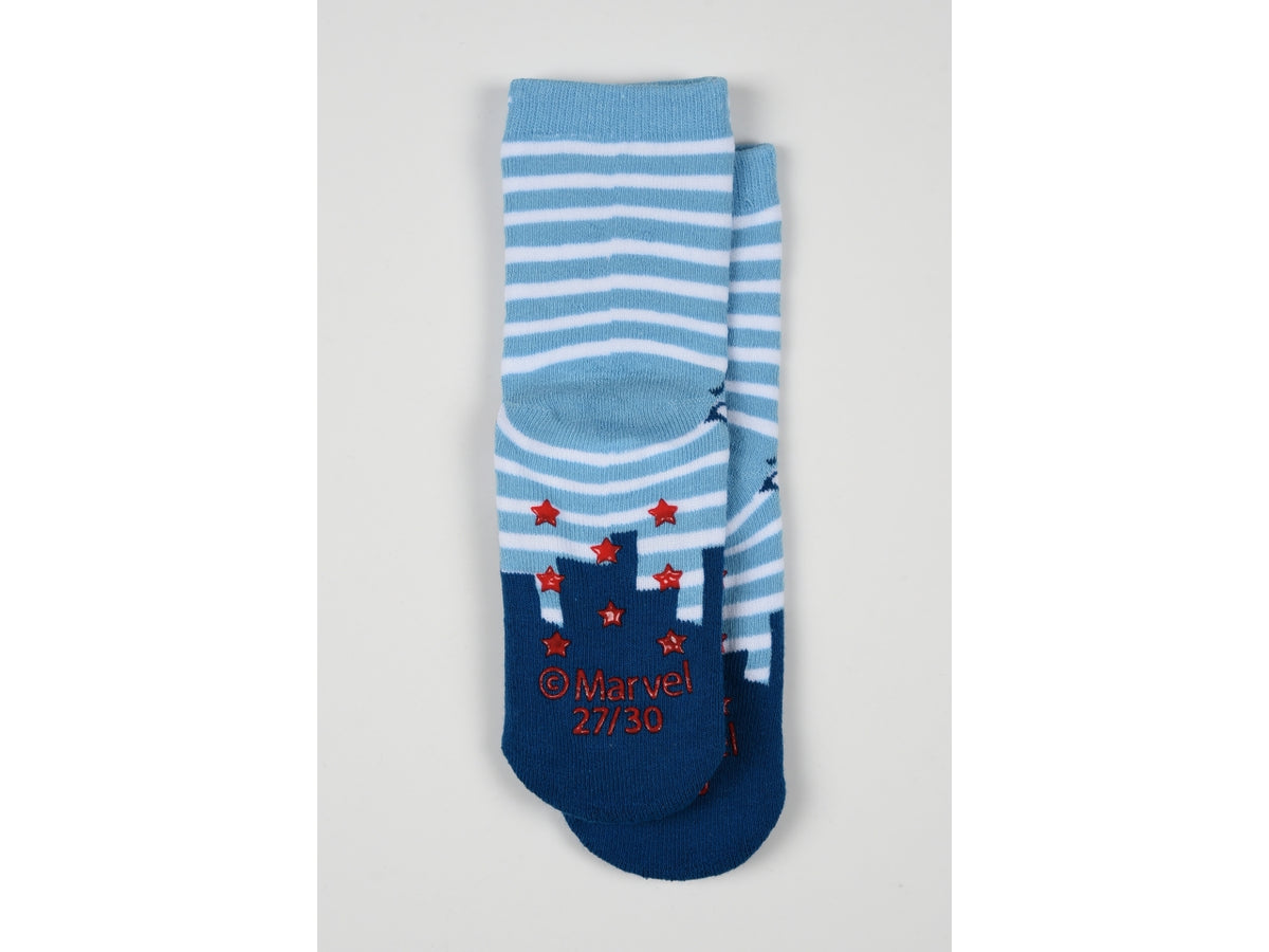 Spidey calze antiscivolo taglia 23/26 azzurro