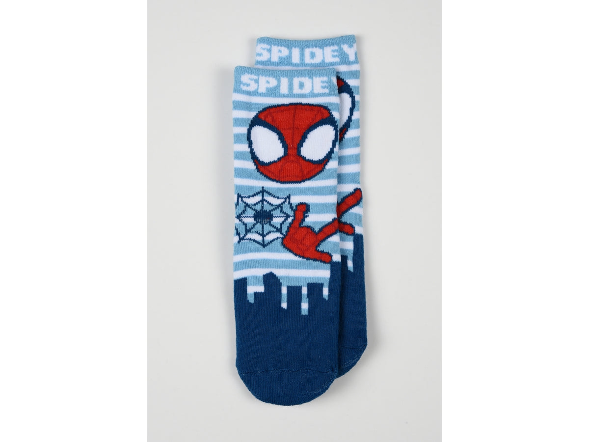 Spidey calze antiscivolo taglia 31/34 azzurro