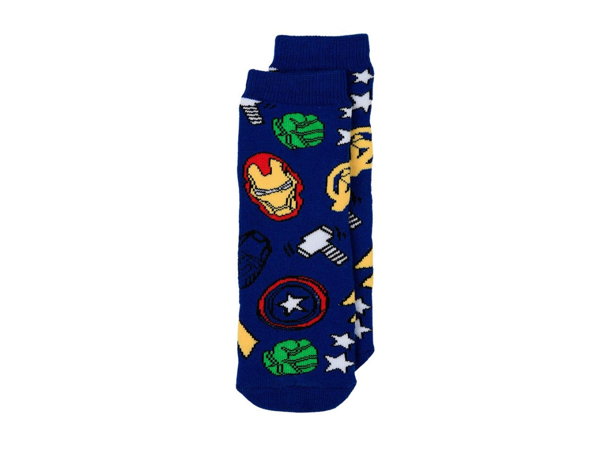 Avengers calze antiscivolo taglia 23/26 blu