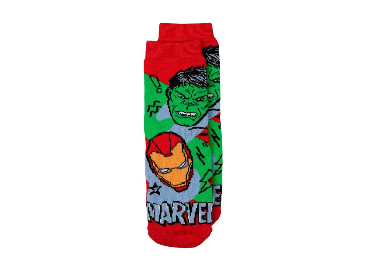 Avengers calze antiscivolo taglia 31/34rosso