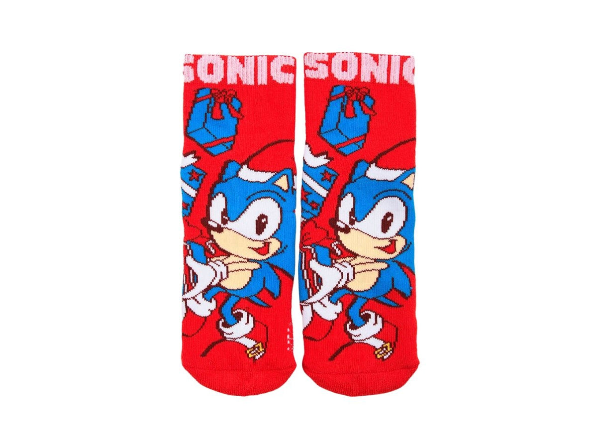 Sonic calze antiscivolo taglia 27/30 rosso