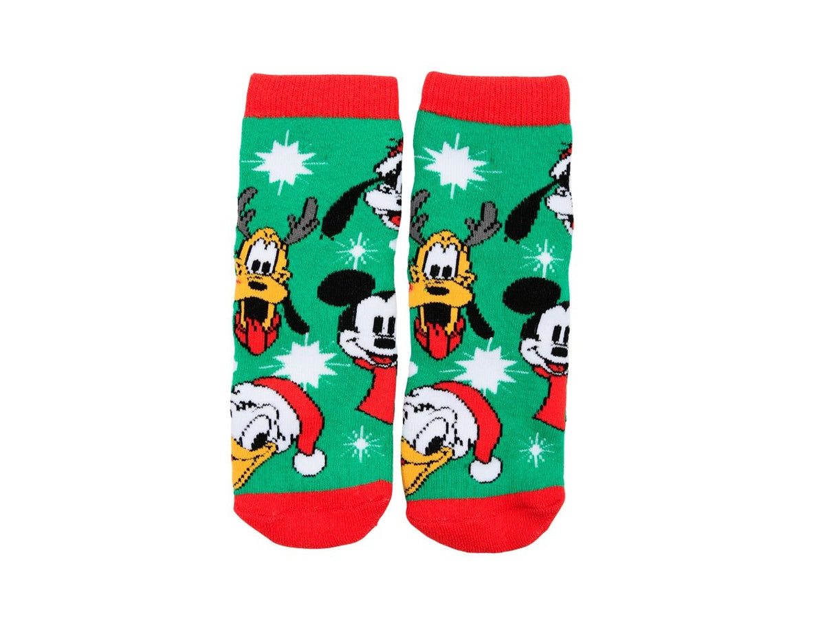 Mickey calze antiscivolo taglia 23/26verde