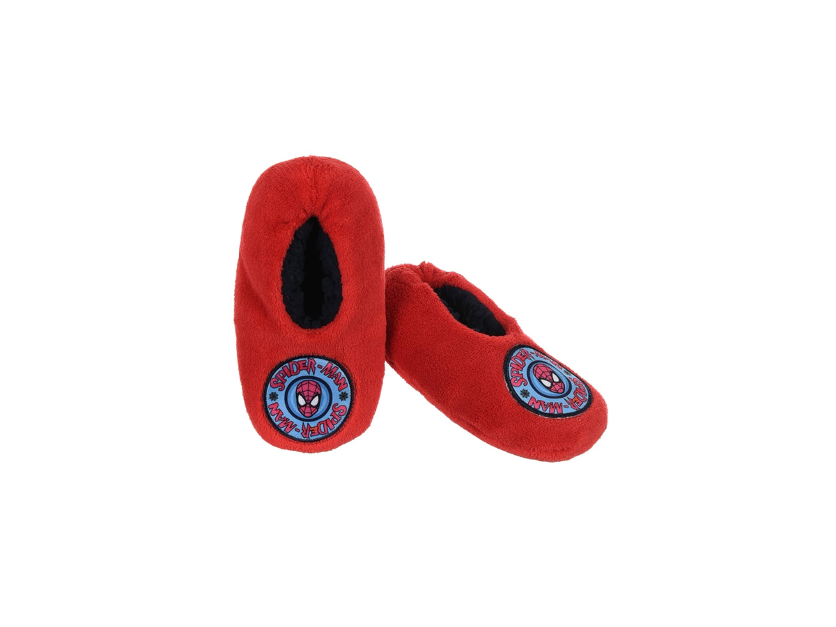 Spiderman pantofole taglia 27/30 rosso
