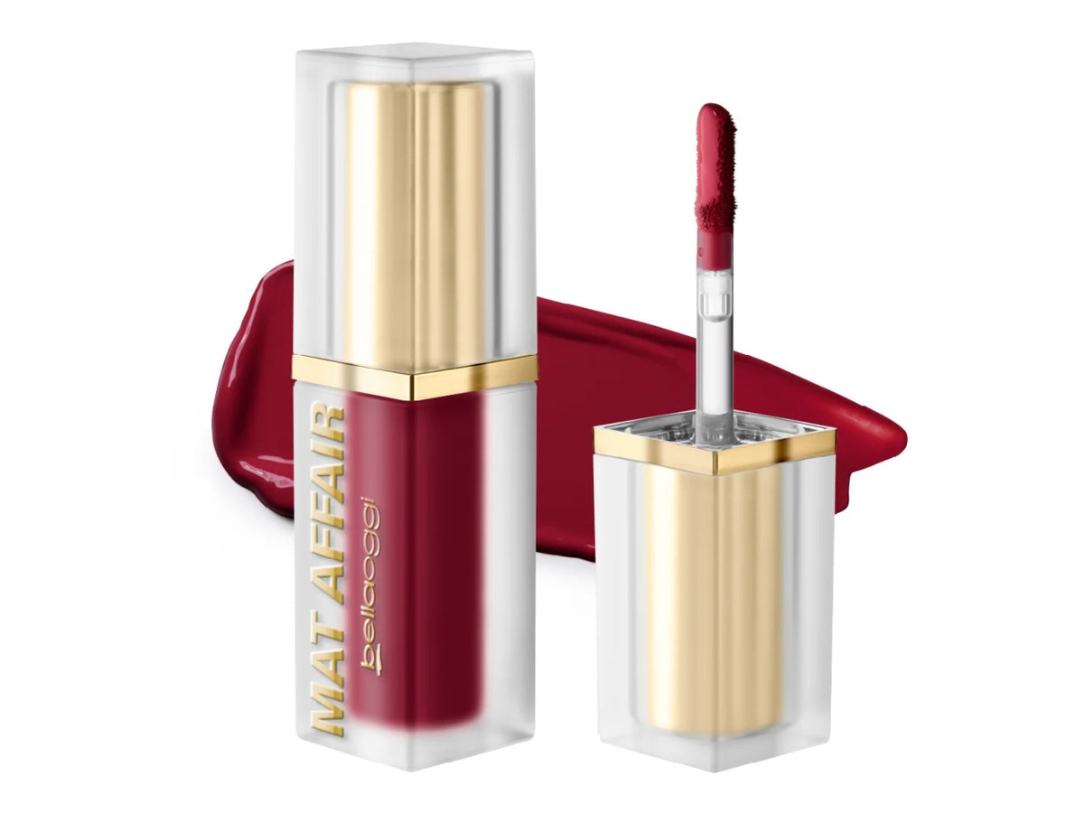 Bellaoggi mat affair, rossetto liquido effetto mat colore nÂ° 335 red extreme