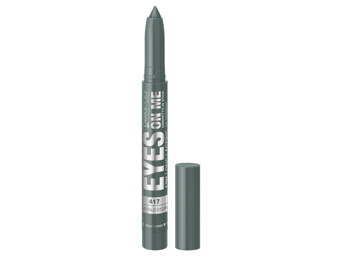 Bellaoggi eyes on me ombretto stick, colore nÂ° 417 emerald storm