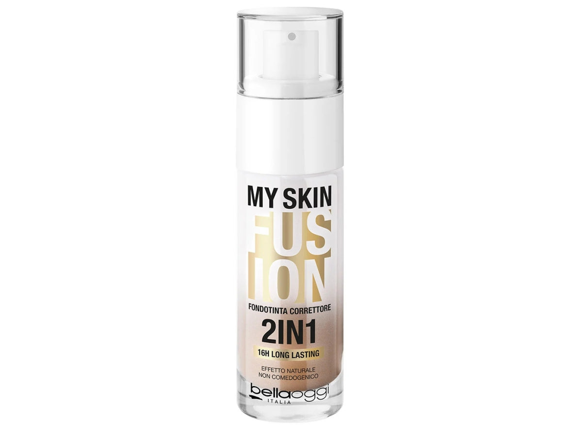 Bellaoggi my skin fusion foundcealer, fondotinta correttore nÂ° 04W warm neutral