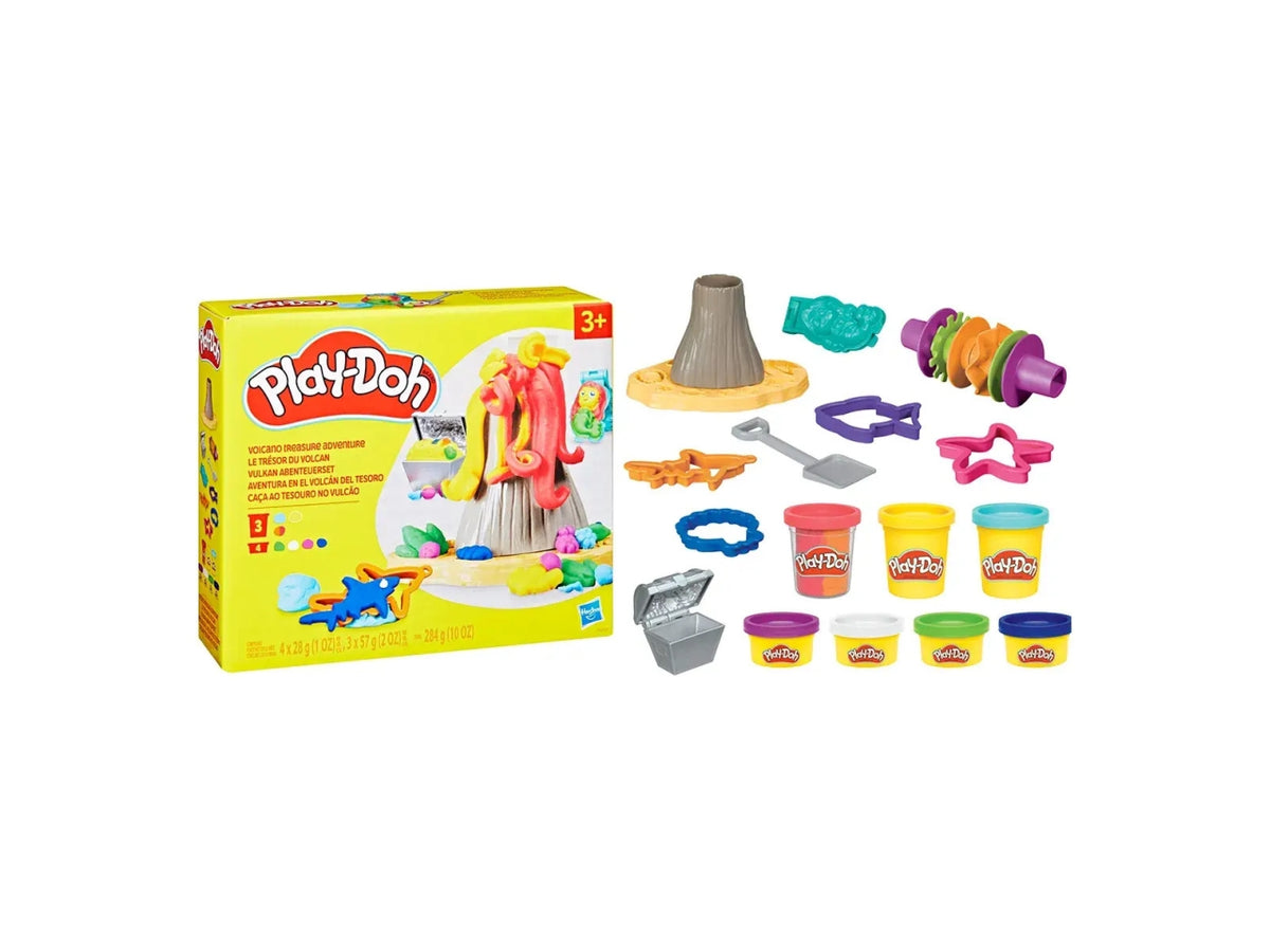 Playdoh vulcano