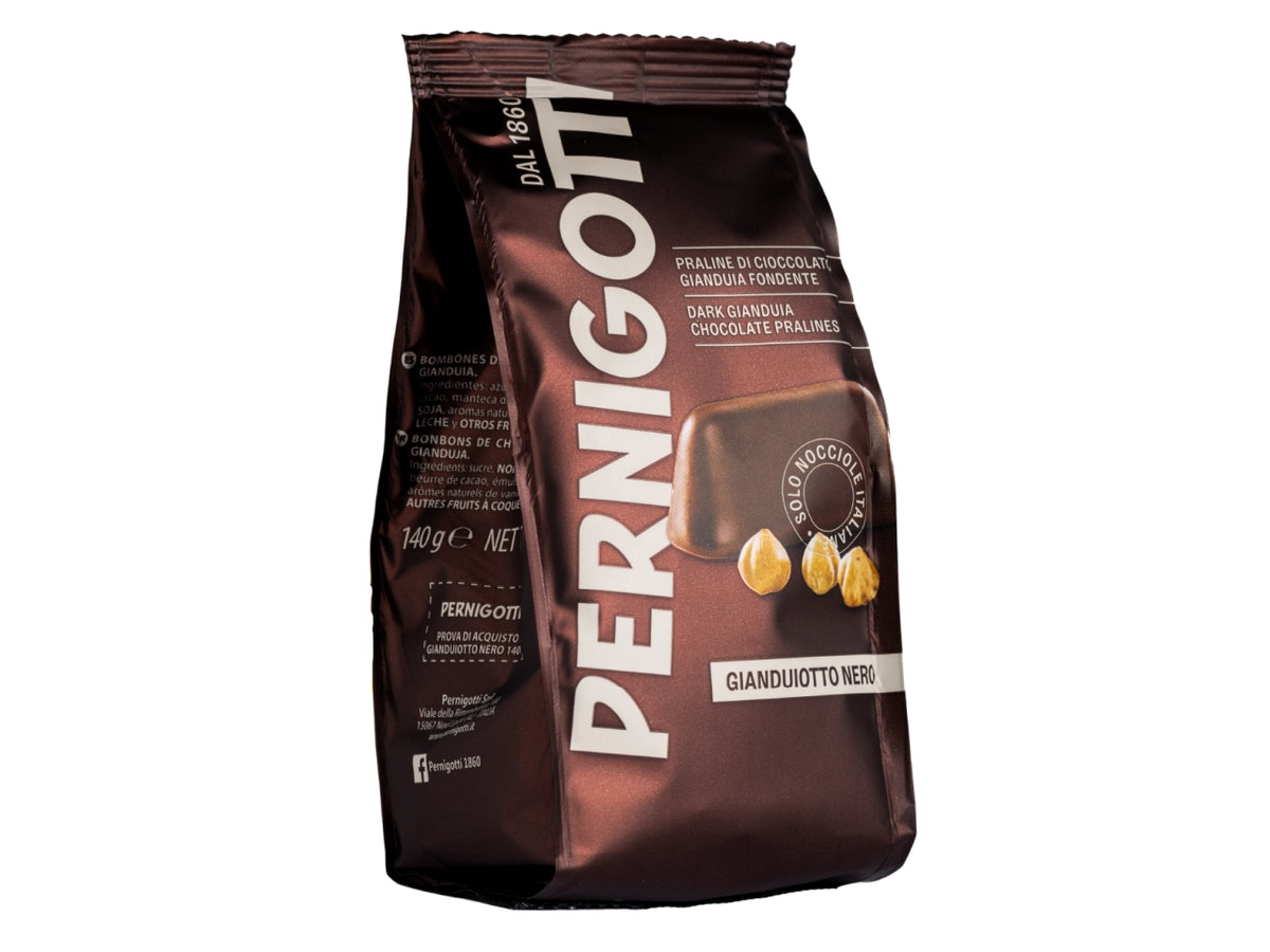 Pernigotti gianduiotto nero da 140gr