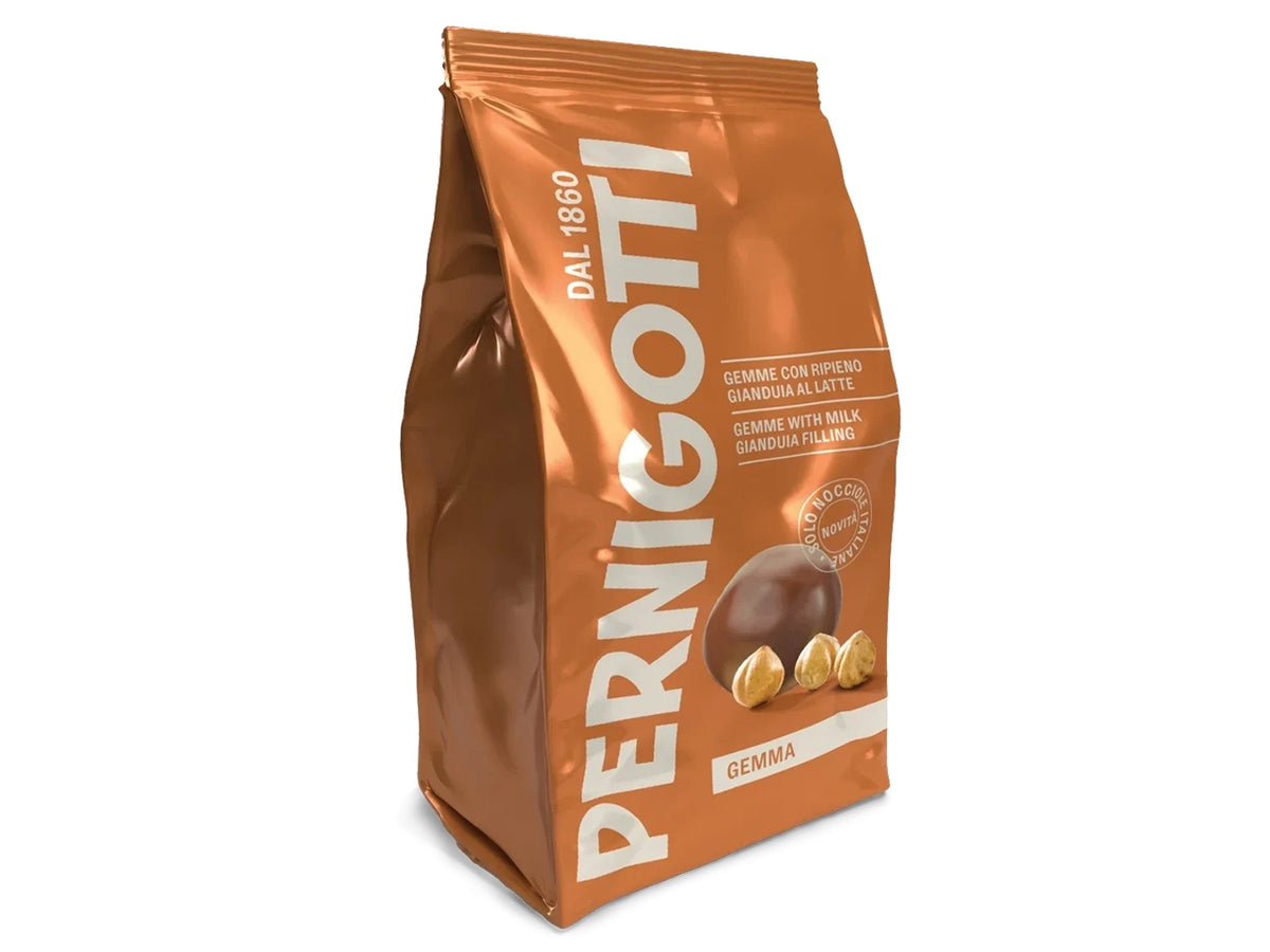 Pernigotti gemme con ripieno gianduia classico da 140gr