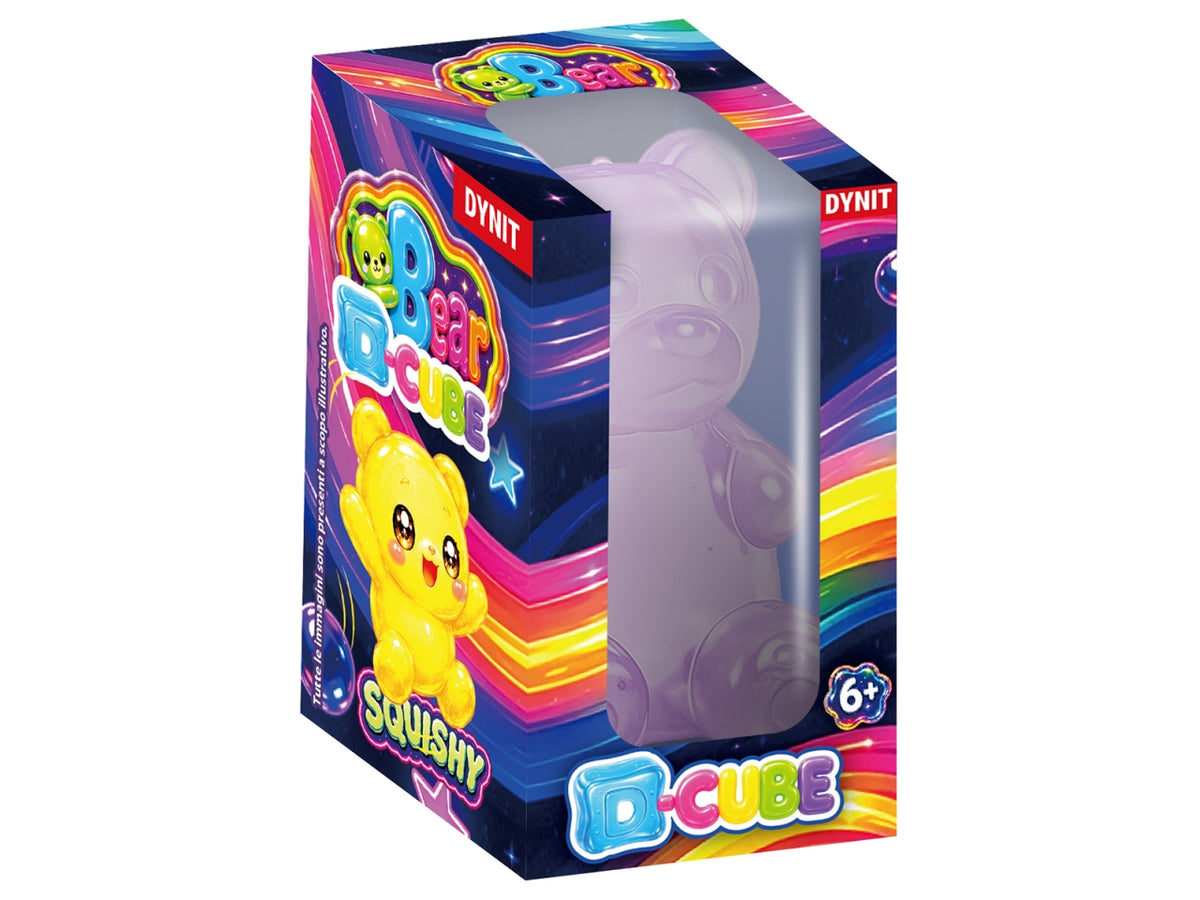 Squishy bear d-cube colori assortiti