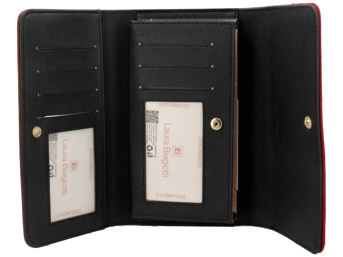 Laura Biagiottiportafogli moselle mod.68 bordeaux