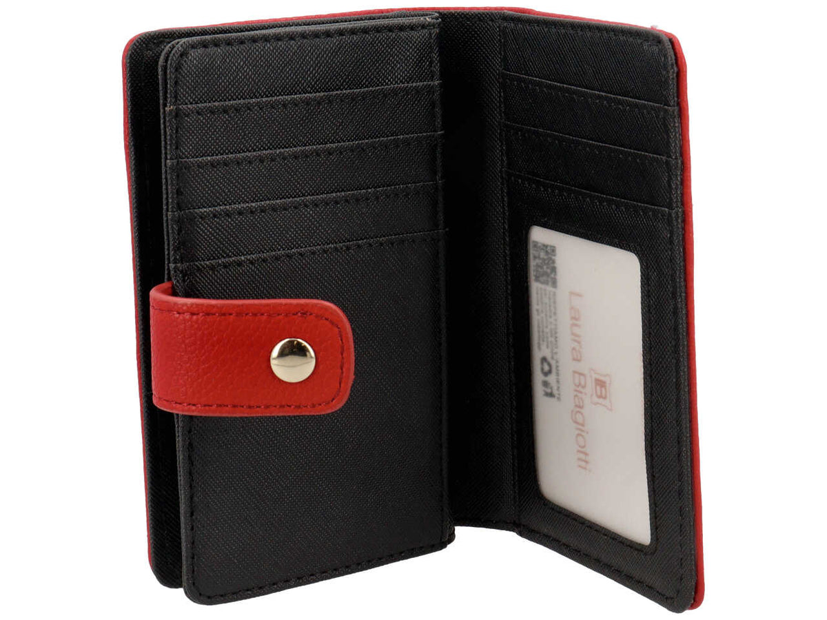 Laura Biagiottiportafogli savette mod.8 bordeaux