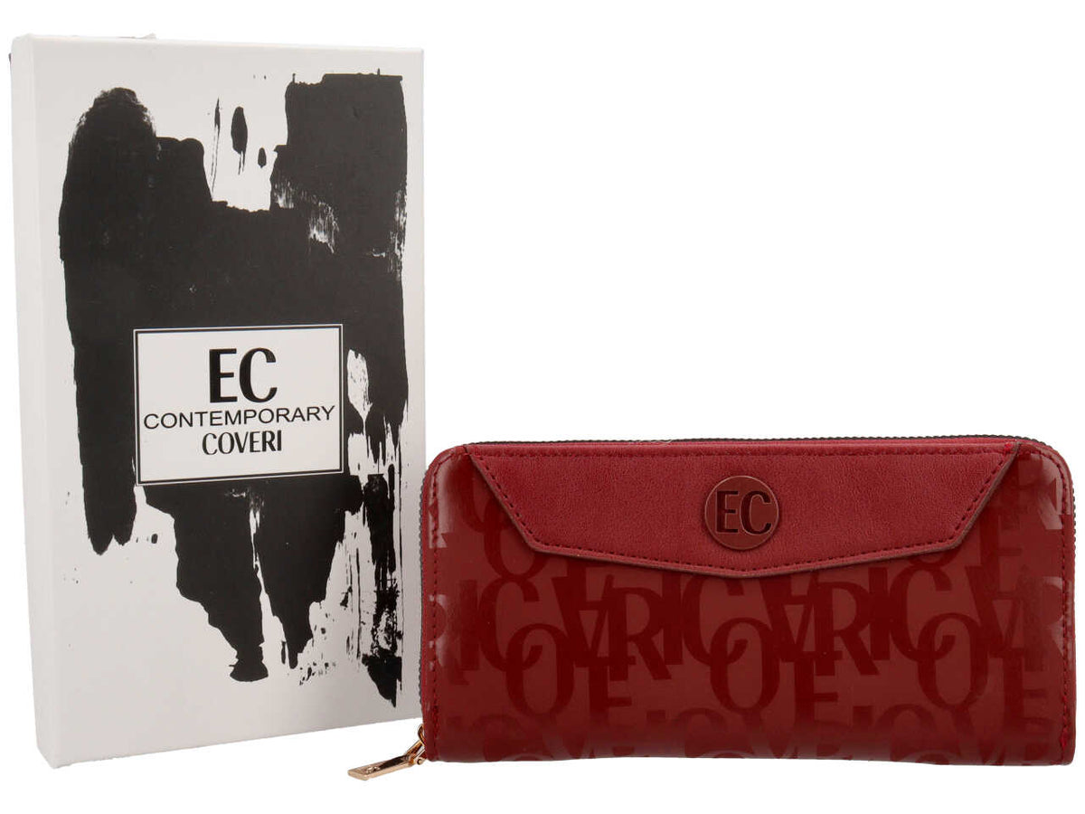 Enrico Coveri portafogli lila mod.1 bordeaux