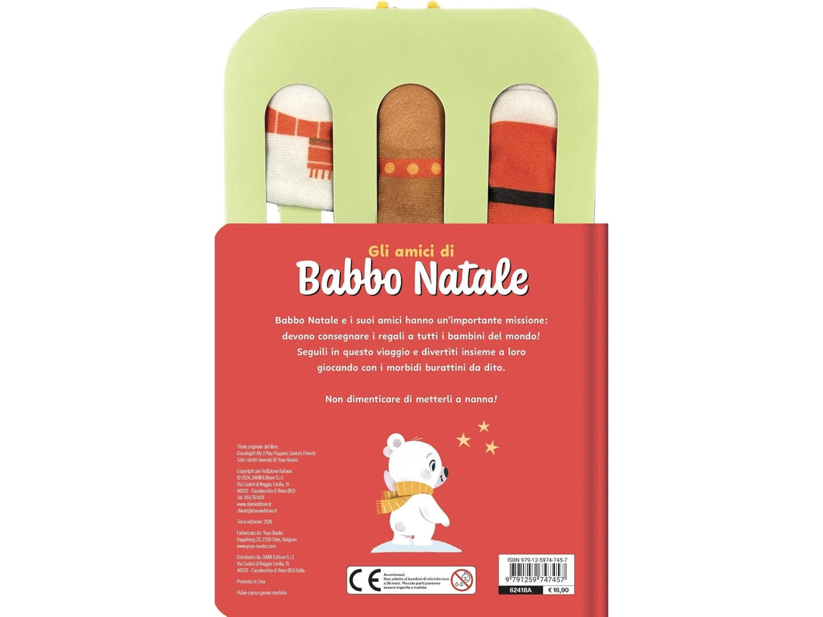 Libro gli amici di babbo natale
