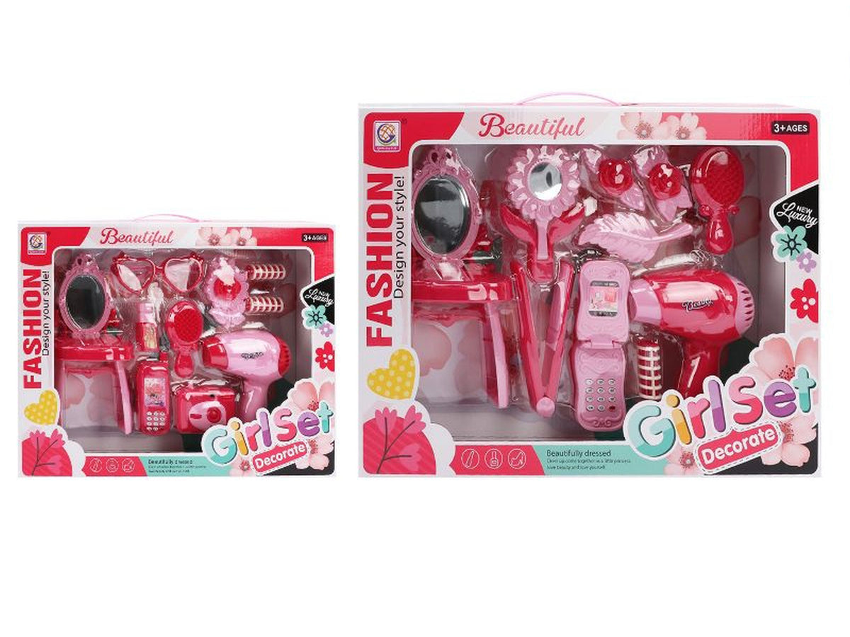 Set bellezza ragazza con 10 pezzi