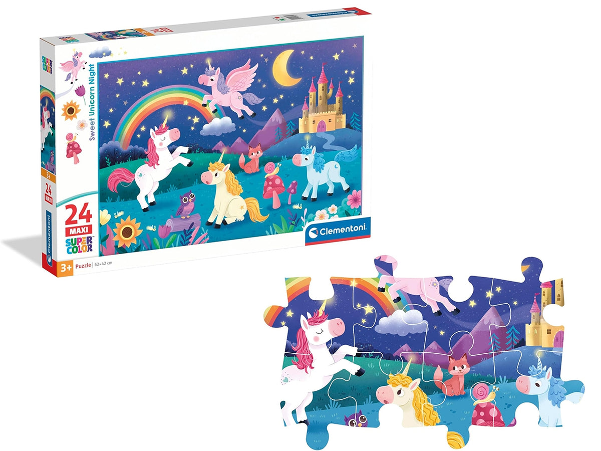 Puzzle 24 maxi unicorni