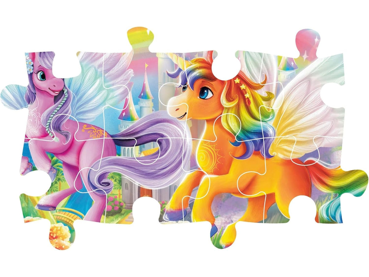 Puzzle 60 maxi unicorni