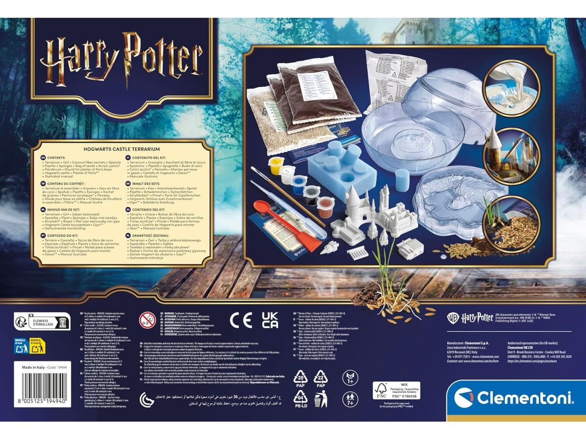 Harry potter castello hogwarts terrariunm
