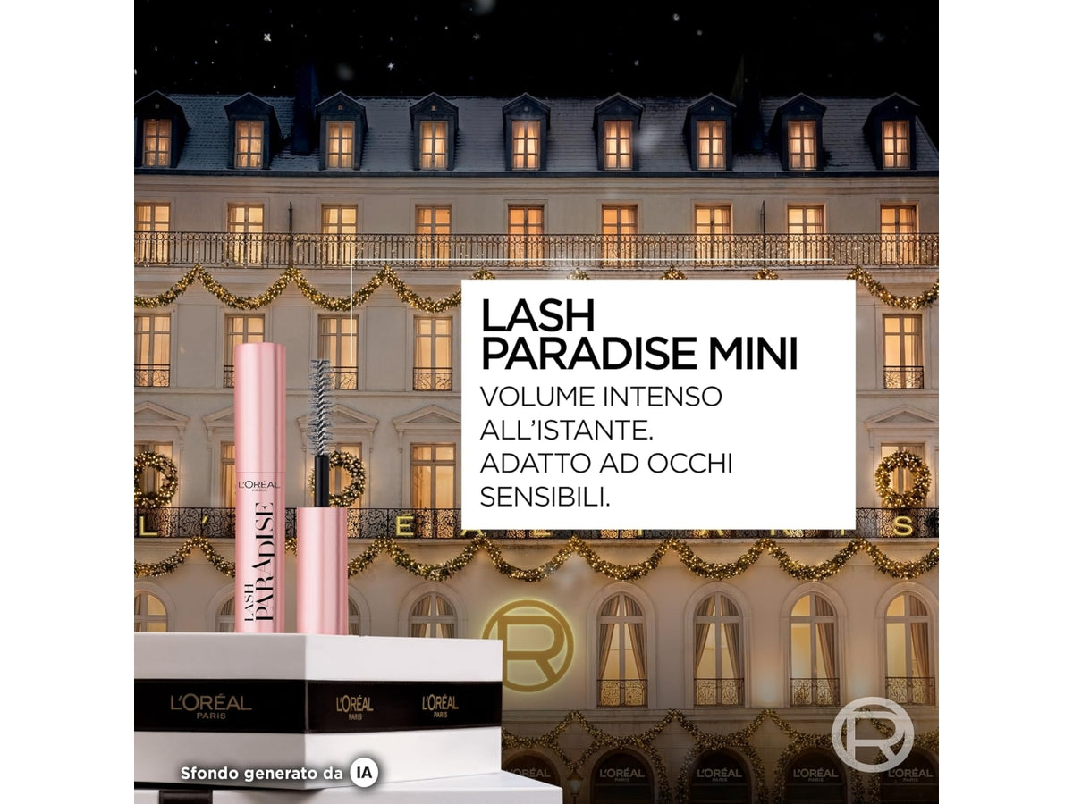 L'oreal pochette rossa cr + mini mascara