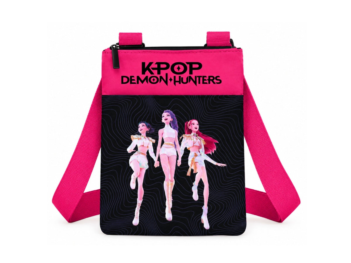 K-pop demon hunters borsa tracolla