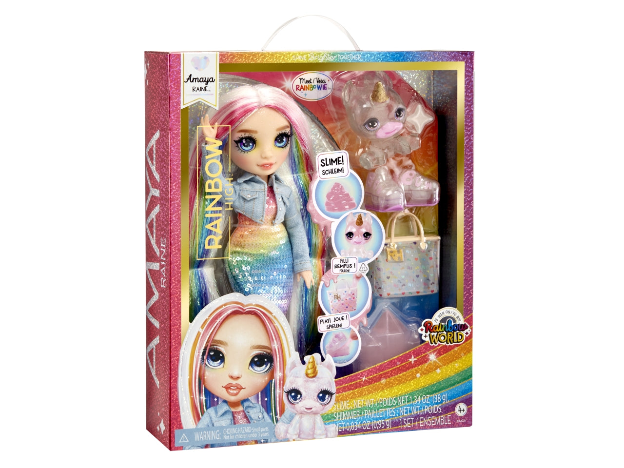 Classic rainbow fashion doll- amaya arcobaleno